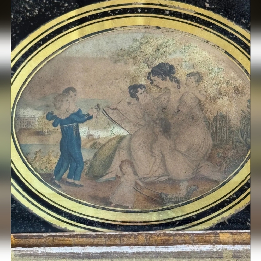Circa 1800 Salem Massachusetts Watercolors Antique,,  Over 200yrs Old RARE